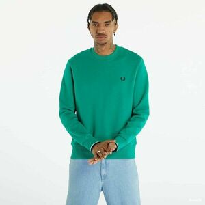 FRED PERRY Crew Neck Sweatshirt Fred Perry Green kép