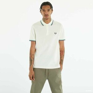 FRED PERRY Twin Tipped Shirt Cream kép