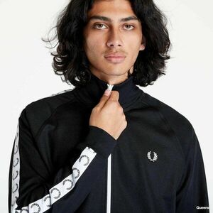 FRED PERRY Taped Track Jacket Black kép