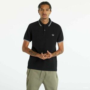 FRED PERRY Back Graphic Polo Shirt Black kép