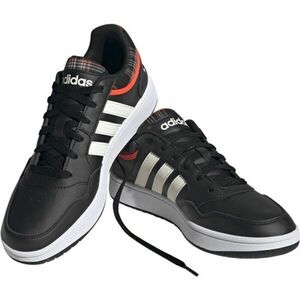 adidas HOOPS 3.0 Férfi szabadidőcipő, fekete, méret 43 1/3 kép