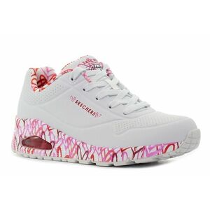 Skechers Uno - Loving Love fehér női cipő kép