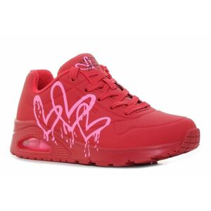 Skechers Uno - Dripping In Love piros női cipő kép