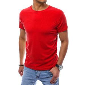 Férfi póló nyomtatás nélkül BISA piros kép