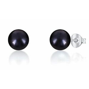 JwL Luxury Pearls JwL Luxury Pearls Valódi fekete gyöngyből készült fülbevalók JL0707 kép