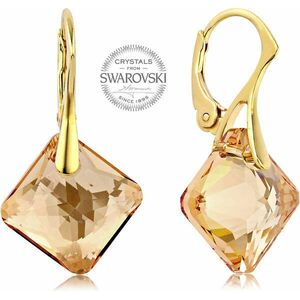 Levien Levien Fülbevaló aranyszínű kristályokkal Princess kép