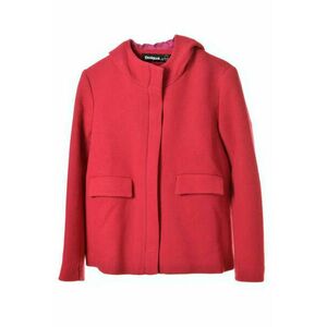 Desigual piros női gyapjú kabát – 38 kép