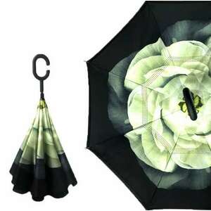 Fordított esernyő mintával Virág minta kép