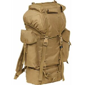 Brandit Nylon Military Backpack camel kép