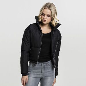 Urban Classics Ladies Oversized High Neck Jacket black kép