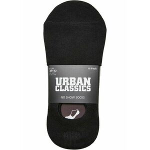 Urban Classics No Show Socks 10-Pack black kép