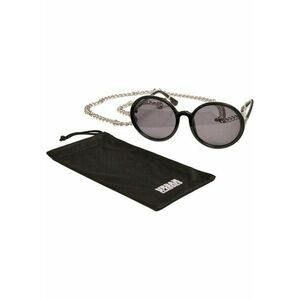 Urban Classics Sunglasses Cannes with Chain black kép