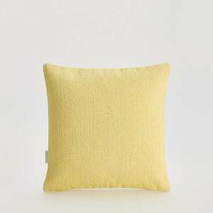 Reserved - Texturált párnahuzat pamutanyagból - Sárga kép