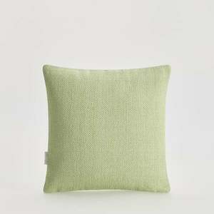 Reserved - Texturált párnahuzat pamutanyagból - Zöld kép