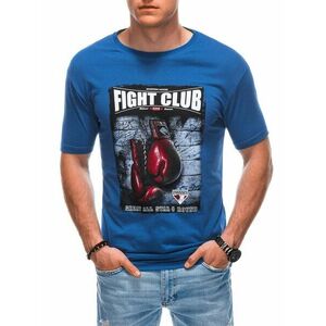 LegyFerfi Trendi kék póló Fight S1861 kép