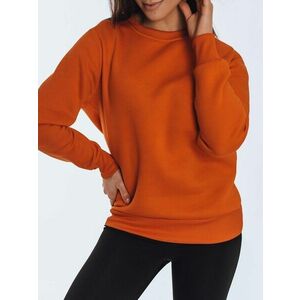 Dstreet Egyszerű narancs színű női pulóver Fashion II kép