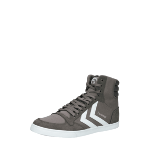 Hummel Rövid szárú sportcipők füstszürke / sötétszürke / fehér kép