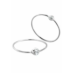 ELLI Gyűrűk 'Solitär' ezüst / átlátszó kép