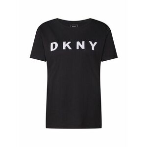 DKNY Póló 'FOUNDATION' fekete / fehér kép