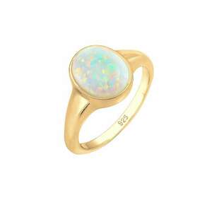 ELLI Gyűrűk opál / arany kép