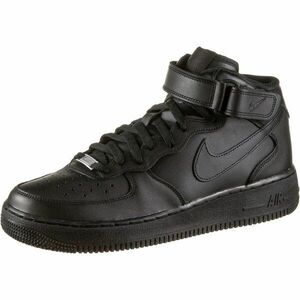 Nike Sportswear Magas szárú sportcipők 'AIR FORCE 1 MID 07' fekete kép