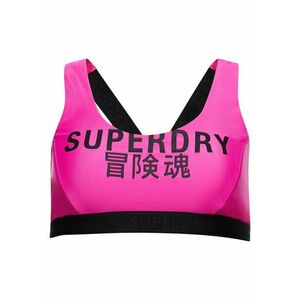 Superdry Bikini felső rózsaszín / fekete kép