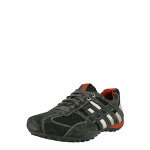 GEOX Rövid szárú sportcipők antracit / világosszürke / sötétszürke / sötét narancssárga kép