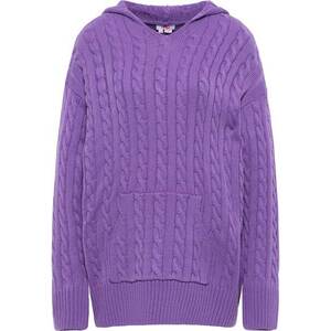 MYMO Oversize pulóver lila kép