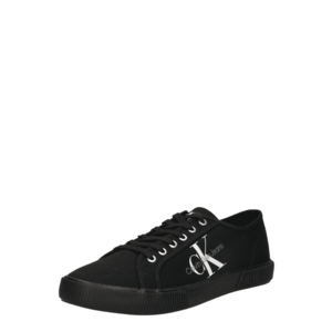 Calvin Klein Jeans Rövid szárú sportcipők fekete / fehér kép