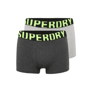 Superdry Boxeralsók neonsárga / szürke / sötétszürke / fekete kép