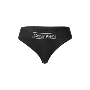 Calvin Klein Underwear String bugyik fekete / fehér kép