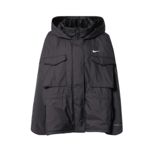 Nike Sportswear Átmeneti dzseki fekete / fehér kép