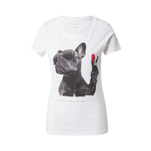 EINSTEIN & NEWTON Póló 'Peace Dog' piros / fekete / fehér kép