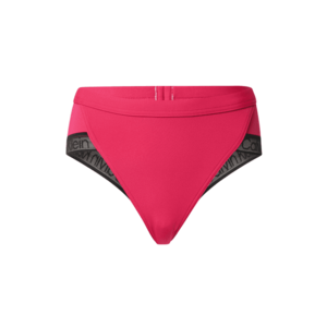 Calvin Klein Swimwear Plus Bikini nadrágok 'BRAZILIAN' rózsaszín / fekete / fehér kép