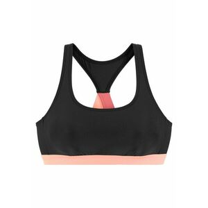 LASCANA ACTIVE Sport bikini felső pasztell-rózsaszín / fekete kép