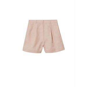 MANGO Élére vasalt nadrágok rózsaszín kép