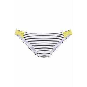 VENICE BEACH Bikini nadrágok sárga / fekete / fehér kép