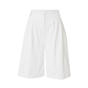 Nasty Gal Élére vasalt nadrágok fehér kép