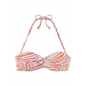 SUNSEEKER Bikini felső testszínű / narancs / fáradt rózsaszín / fehér kép