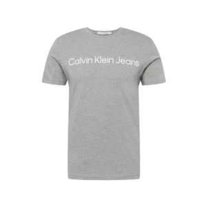 Calvin Klein Jeans Póló szürke melír / fehér kép