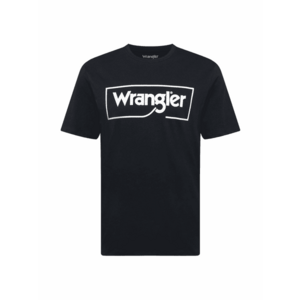 WRANGLER Póló fekete / fehér kép