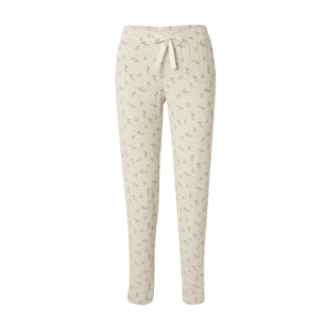 SCHIESSER Pizsama nadrágok krém / barna / fekete / fehér kép