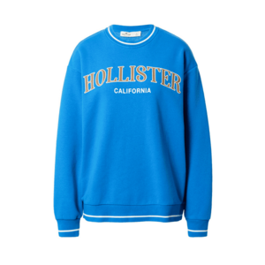 HOLLISTER Tréning póló kék / barna / fehér kép