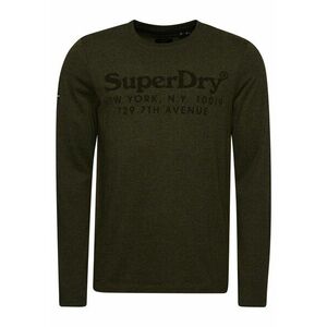 Superdry Póló khaki / fekete / fehér kép