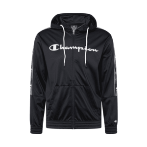 Champion Authentic Athletic Apparel Tréning dzseki fekete / fehér kép