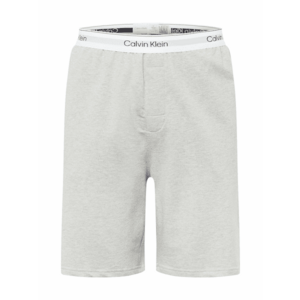 Calvin Klein Underwear Pizsama nadrágok szürke / szürke melír / fekete / fehér kép