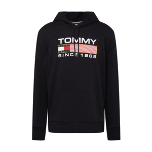 Tommy Jeans Tréning póló tűzpiros / fekete / fehér kép