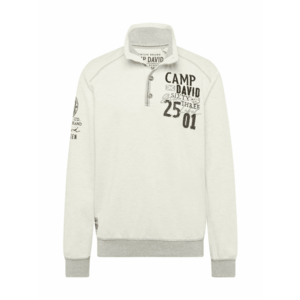 CAMP DAVID Tréning póló szürke / fekete / fehér kép