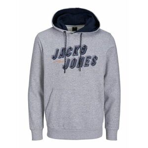 JACK & JONES Tréning póló 'Friday' kék / szürke melír / narancs / fekete kép