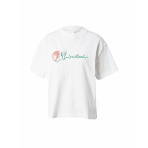 Soulland Póló 'Anya' zöld / világospiros / fehér kép